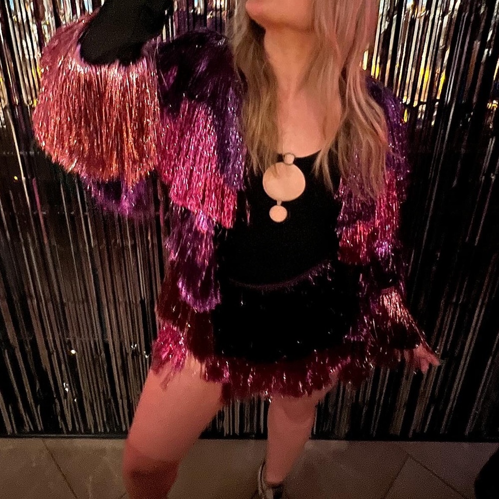Nasty gal tinsel set
